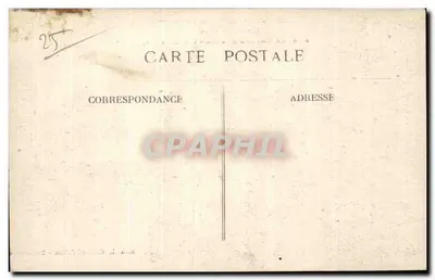 Le Col des Roches — Vue sur la Rançonnière — Excursion en Franche-Comté, Frontière Franco-Suisse, n° 538 — Verso