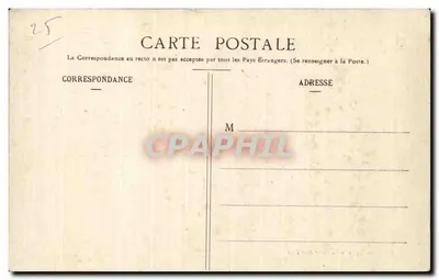 Wąwóz Doux - Most Cezara — Wyd. Maréchal, n° 25 — Rewers