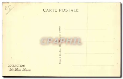 Montbéliard - Młyn Schliffe - La Savoureuse — wydawca Braun & Cie, n° 2825 — Rewers