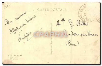Montbéliard — Most, hale i ulica rybacka — Braun & Cie, Wyd. Dornach — Rewers