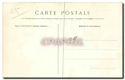 BRIANÇON (1321 m), z Peronu — widok panoramiczny z twierdzami i górami — Wyd. Pap. CHAUTARD, Briançon i Salute-Cathrine — Rewers
