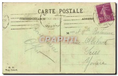 As tarefas do bairro — caricatura militar — E. Jarr, 1912 — Verso
