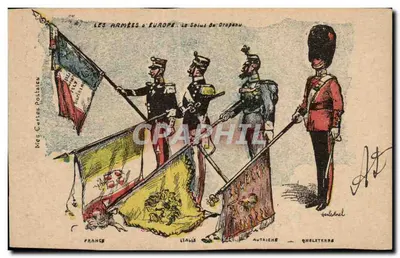 As Forças Armadas da Europa — São André — Editor: Mes Cartes Postales
