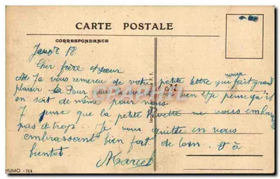 Perruquiers de la C1e — caricatura militar — PAT — Verso
