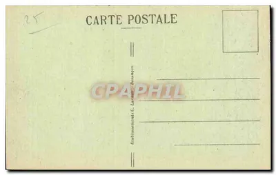 Wnętrze Kościoła św. Piotra — Besançon-les-Bains — C.L.B. nr 158 — Rewers