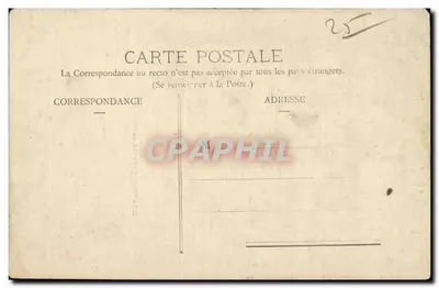 Urodzinowy dom Victora Hugo — Besançon — Chocolat Jacquemin — Rewers