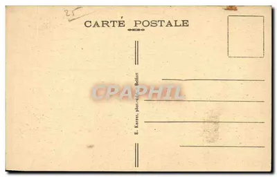 Besançon (Doubs) — Théâtre et Faculté — E. Karzer, phot.-édit. Belfort — Verso