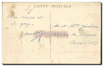 Camp de Valdahon (Doubs) — Vista geral — Edit. A. Girod — Verso