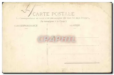 Besançon - Chocolate Jacquemin - La Musique a Granvelle - Tarjeta postal antigua — Reverso
