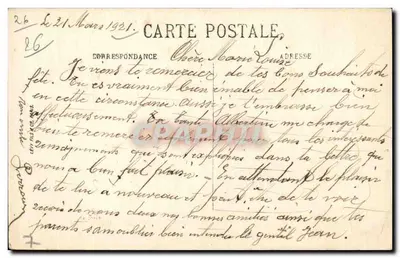 Valence — Pomnik Louisa Galleta — LL. Selecta, n°70 — Rewers