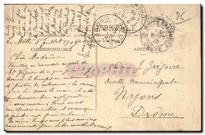 Remuzat (Drôme) — La Passerelle et la Vallée de l'Oulle — Édition Maurin — Achterkant