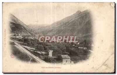Bilhete postal antigo Luc en Bois