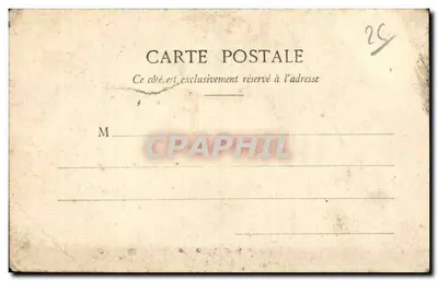 Bilhete postal antigo Luc en Bois — Verso