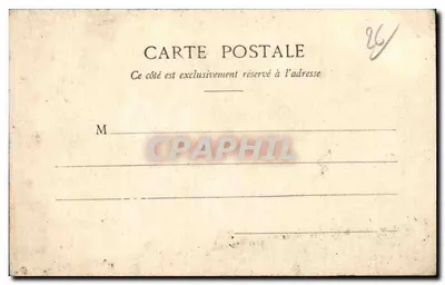 Luc-en-Diois (Drôme) — Wielkopomost Claps — J. Gay, Luc-en-Diois — Rewers