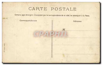 Atos Héroicos — Trompeta Martin do 14º Hussardo ajudando um oficial ferido — MR. CARTES PARIS — Verso