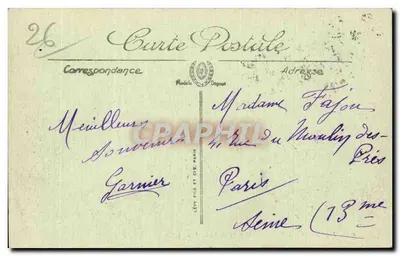 Valence — Ogólny widok z Crussol — LL — Rewers