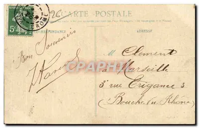 Valence - Panorama Placu Narodowego — kolekcja P. Peyrouze, nr 80 — Rewers