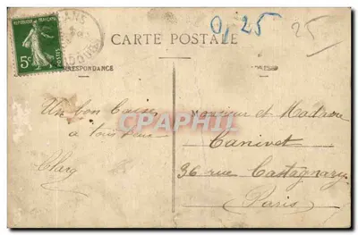 Bouclans - Una Strada di Spezieria - Cartolina d'epoca — Verso