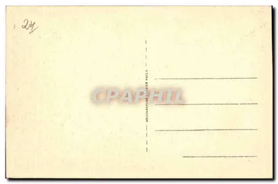 Larochebeaucourt — Het Kasteel Noordoost — Hellogravure Goubier Machin — Achterkant