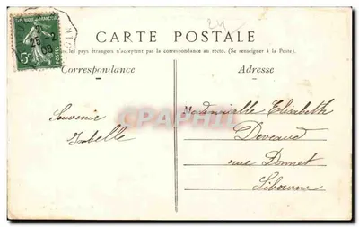 Périgueux — Widok panoramiczny — Nowe Galerie, Périgueux — Rewers