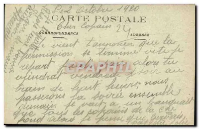 W Périgord — scena życia — Visé Nantes, n° 412 — Rewers