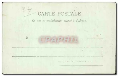 Périgueux - Palácio de Justiça — editor Ghibld & M., com Jumelle Bellini, n° 514 — Verso