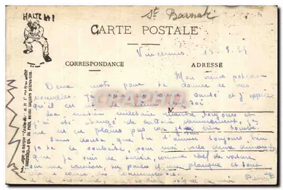 Repas très... mouvementé! — Scènes Militaires — HALTE-LÀ! E.R. (modèle déposé) — Rückseite
