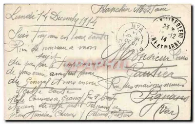 Geral Joffre — Em Direção à Vitória! — P.R. 170 — Verso