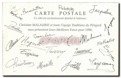 SARLAT — Młyn Moreau — Librairie E. Chavy — Rewers