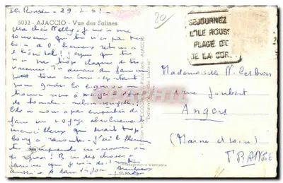 La Cigogne — Widok z Solinek — Wydawnictwo « La Cigogne » — Rewers