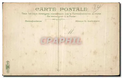 Ajaccio — narożnik portu — Laroche, nr 3394 — Rewers