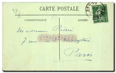 Ajaccio — Widok z nabrzeża — LL. n°11 — Rewers