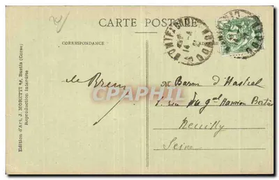 Bonifacio - La Roque - Corsica — J. Moretti, n° 3507 — Achterkant