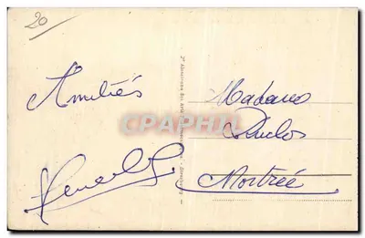 Bastia - Entrada do Velho Port — editor desconhecido, n° 46 — Verso