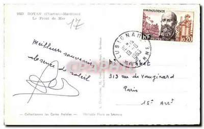 Le Portik — Royan — Éditeur Elce — Verso