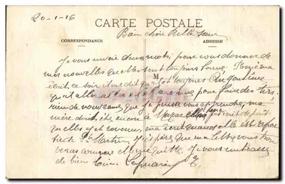 A Invasão dos Bárbaros Modernos - Um canto da Scarpe - édit. Dorek-Plage B-1445 — Verso