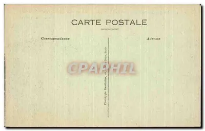 Revue de Châlons przecona przez generała Gourauda — 1914-18 — Fototypia Banallier, Paryż — Rewers
