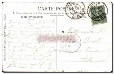Manœuvres de l'Armée de l'Est — Général Brugère, Directeur des Manœuvres — Environs de Dijon (5-17 septembre 1904) — Librairie L. Venot — Rückseite