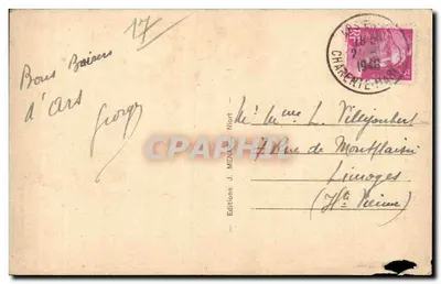 Ilha de Ré (Ch.-Mme) — O Sémaphore e o Farol das Baleias — Verso