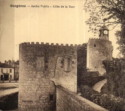 Surgères — Jardim Público — Avenida da Torre — Marquette, Libl