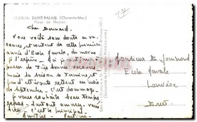 Playa de Nauzane — Saint-Palais (Charente-Maritime) — La Cigogne — Reverso