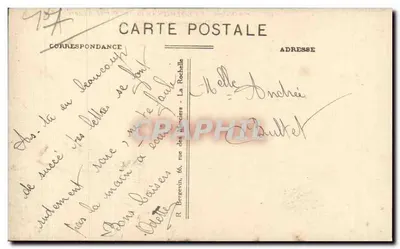 Wyspa Oléron — LA COTINIÈRE (Saint Pierre-d'Oléron) — La Digue przy burzowej morze — Rewers