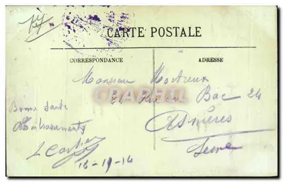 La Rochelle — Retrato dos Quatro Sergentes — LL. n° 238 — Verso