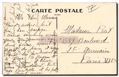 Meschers-les-Bains — Ritorno da una Passeggiata nelle Grotte — n° 2267 — Verso