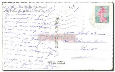 Molo Botaïnes — Efekt nocy — Wydawcy ARTAUD & Fils, Nancy — Rewers