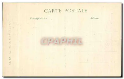 Angielska Poczta Piechoty — 11. seria 1914 — Cliché Marchand — Rewers