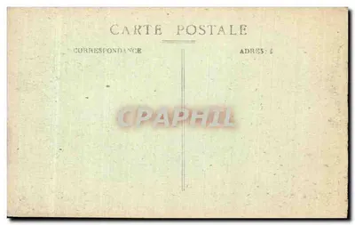 Reims (Marne) — Casa em ruínas demolida pelos obuses alemães — Fot. Marcel Debroy-Houleaux — Verso