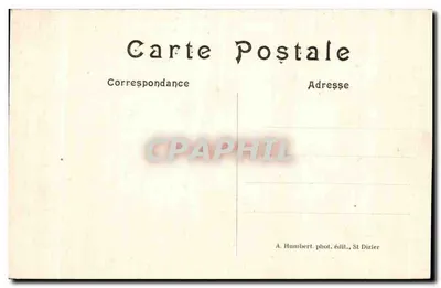 Sermazie (Marne) — vista generale dopo il bombardamento — A. Humbert, fot. edit., St Dizier — Verso