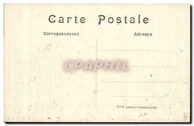 Reims — Wewnętrzny zamek po zniszczeniach — Édia Paris-Yerbaillies nr 82 — Rewers
