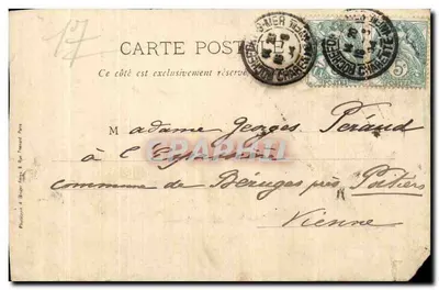 Rochefort-sur-Mer — Basen nr 2 — Fototypia A. Bruer — Rewers